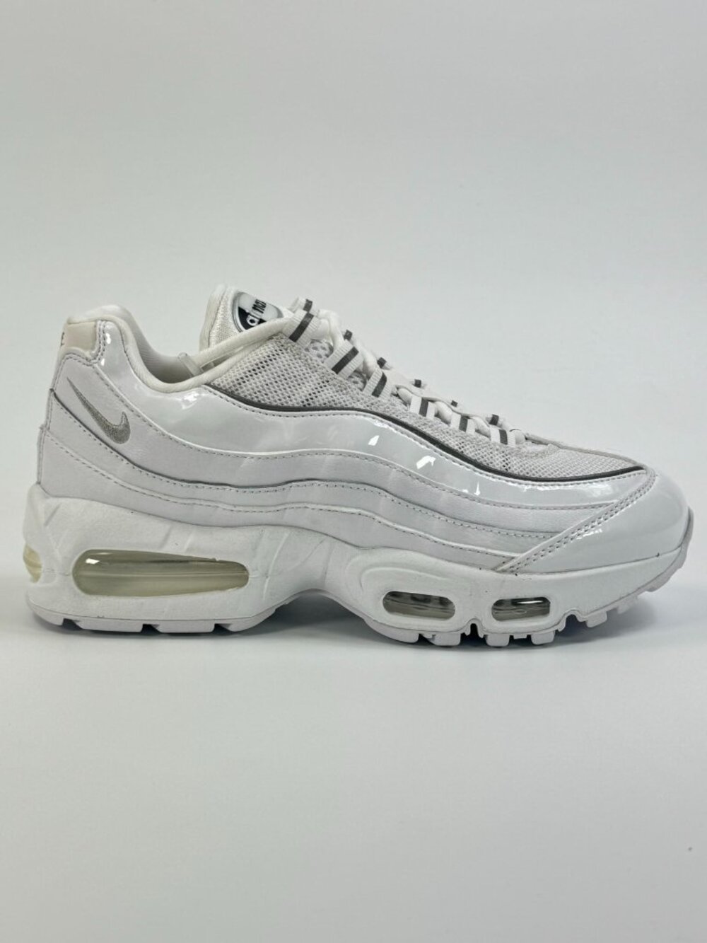 Nike Women's Air Max 95 'Big Bubble - White Metallic' IB6397-100 size 7